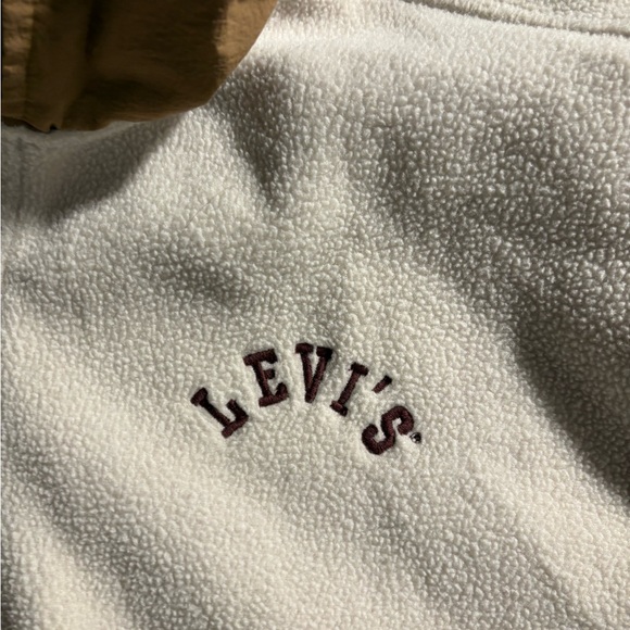 Levi Three quarter Zip‎ Jacket fleece - Picture 2 of 3